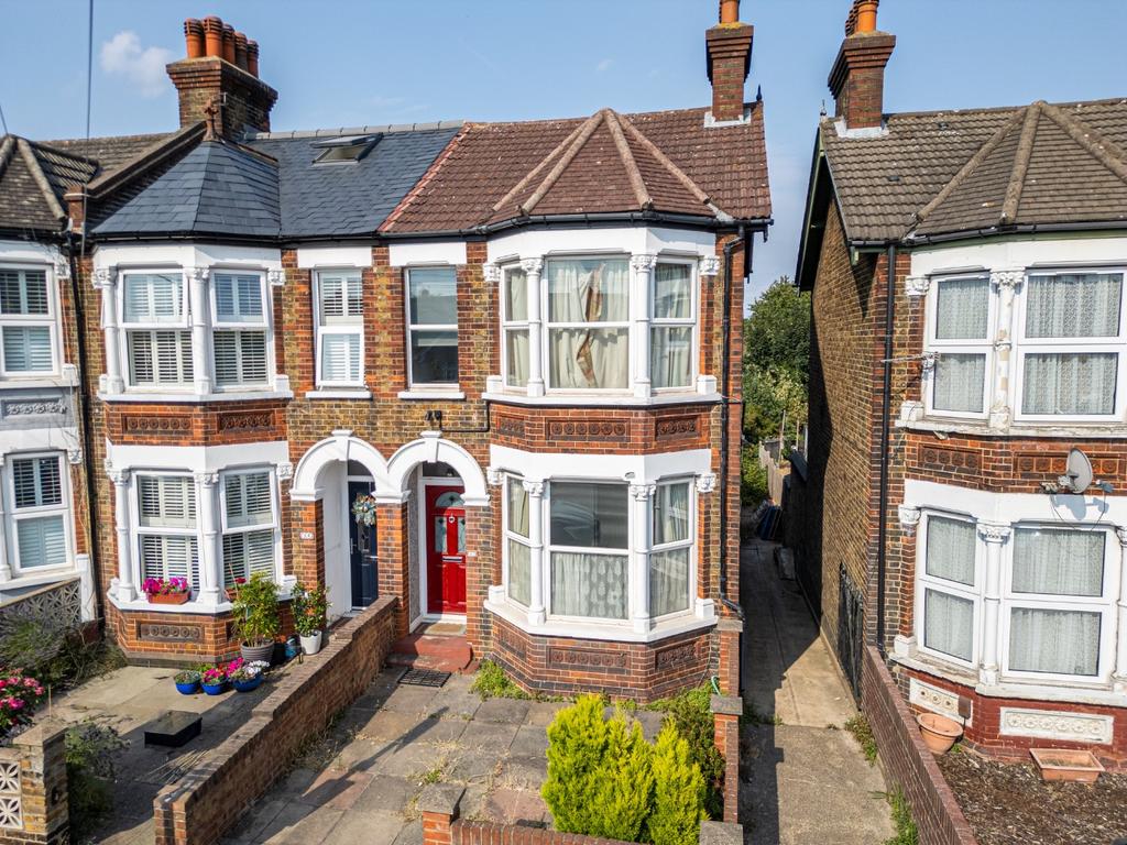Semi-detached house exterior
