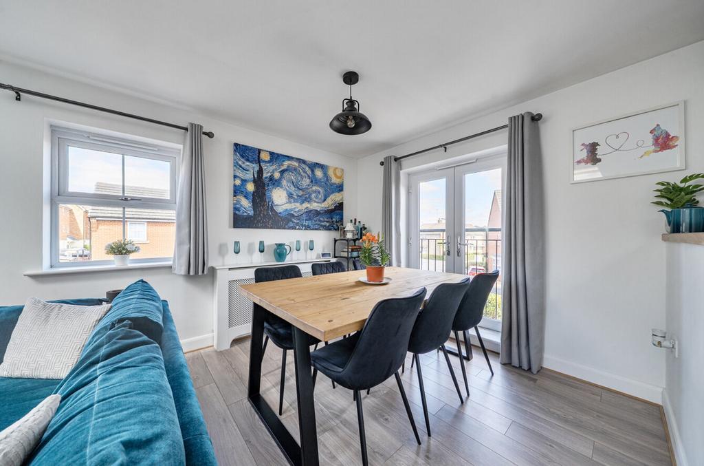 Open-plan living area, open plan living