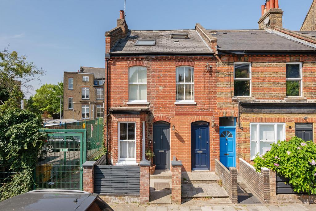 Terraced house exterior
