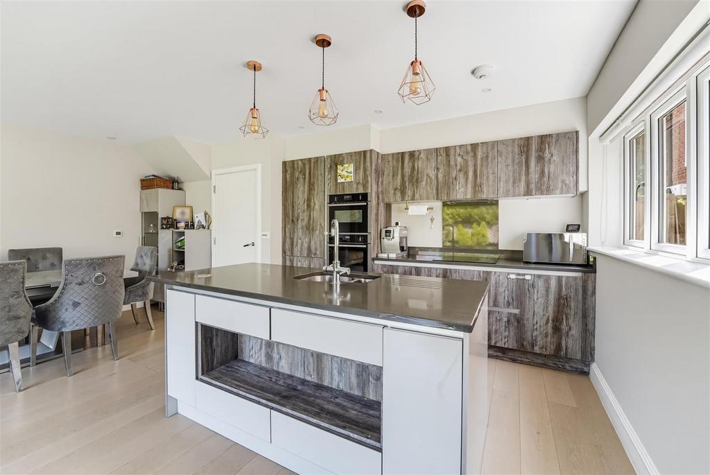 Open-plan living area, open plan living