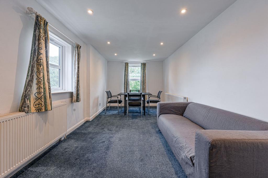 Open-plan living area