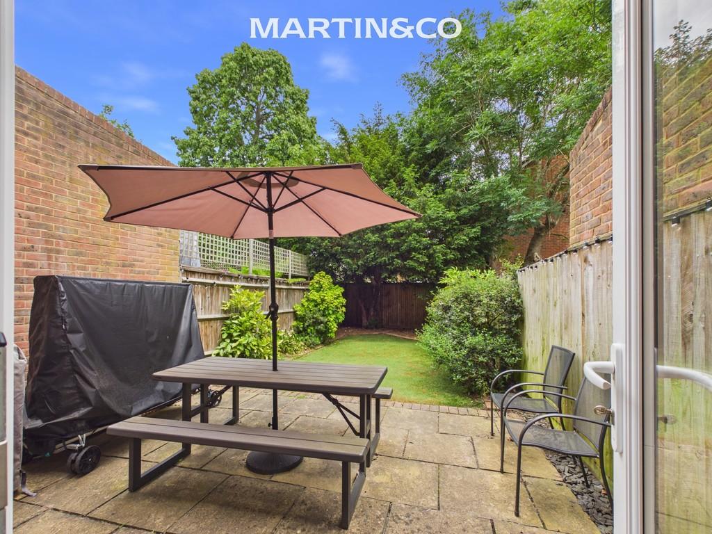 Patio view, garden