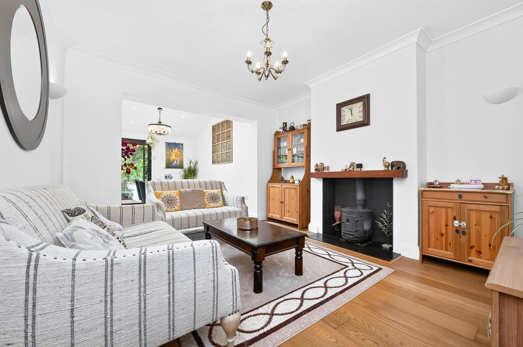 Living room, fireplace