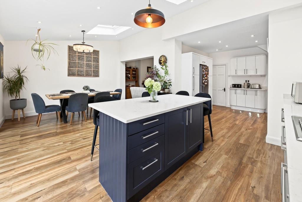 Open-plan living area, open plan living