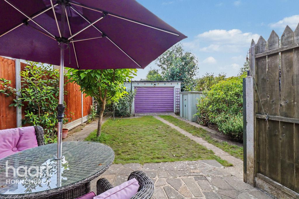 Patio view, garden