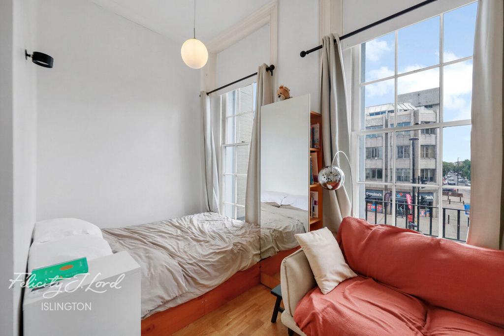 Studio apartment interior, studio