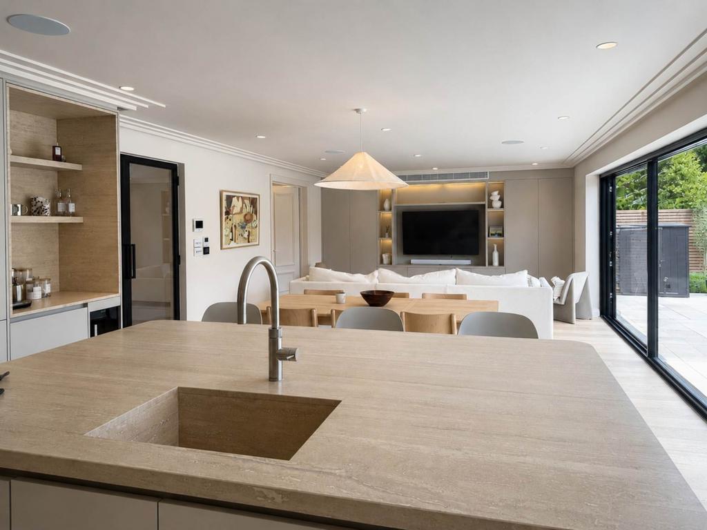 Open-plan living area