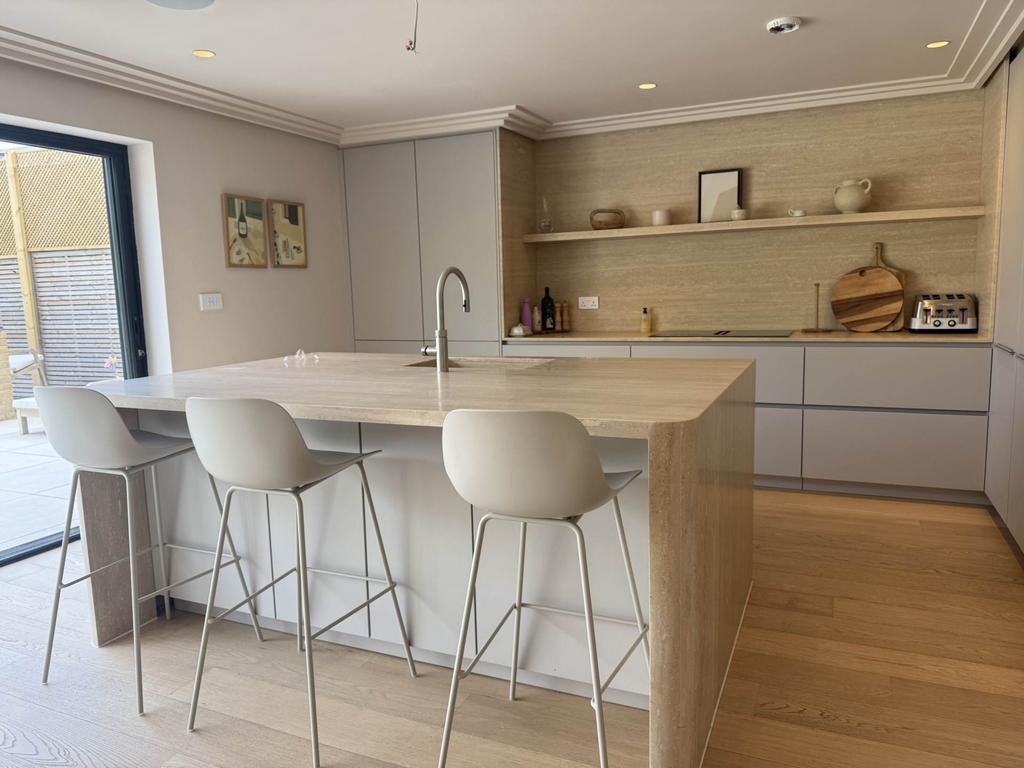 Kitchen, open plan living