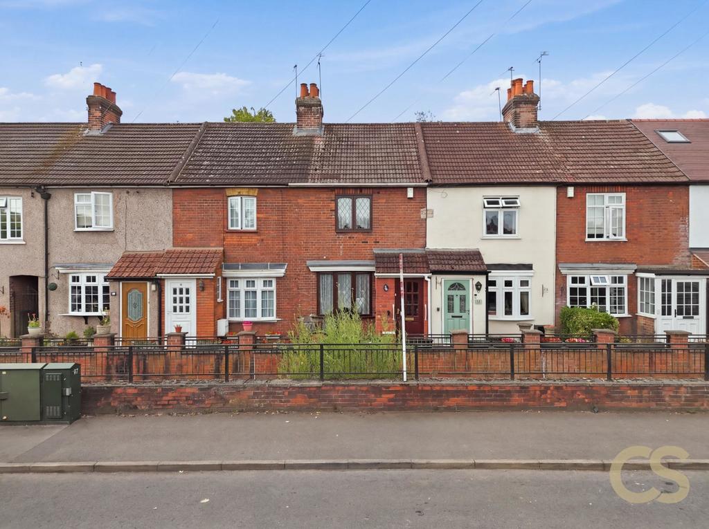 Terraced house exterior