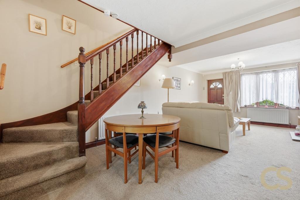 Open-plan living area