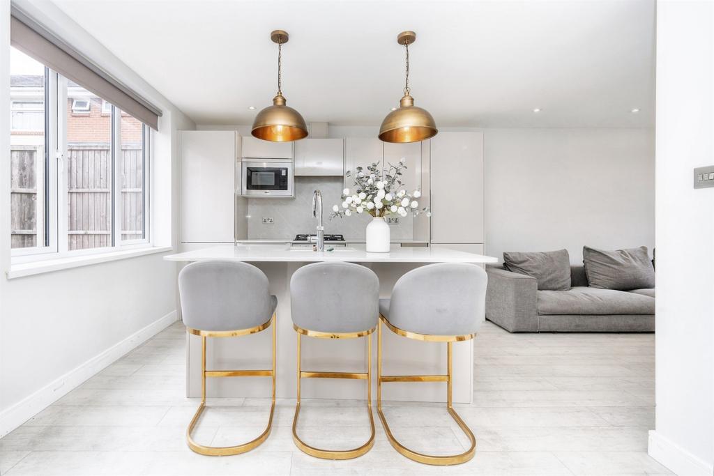 Open-plan living area, open plan living