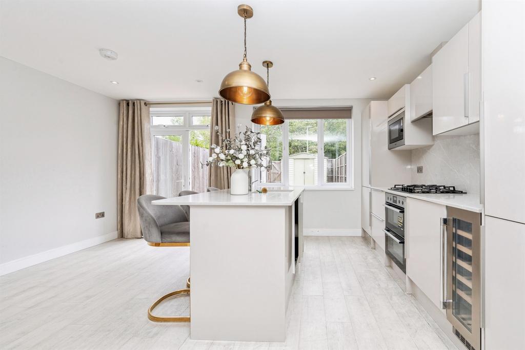 Open-plan living area, open plan living