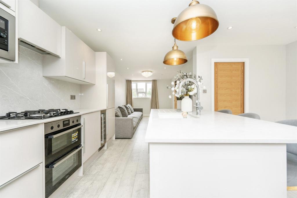 Open-plan living area, open plan living