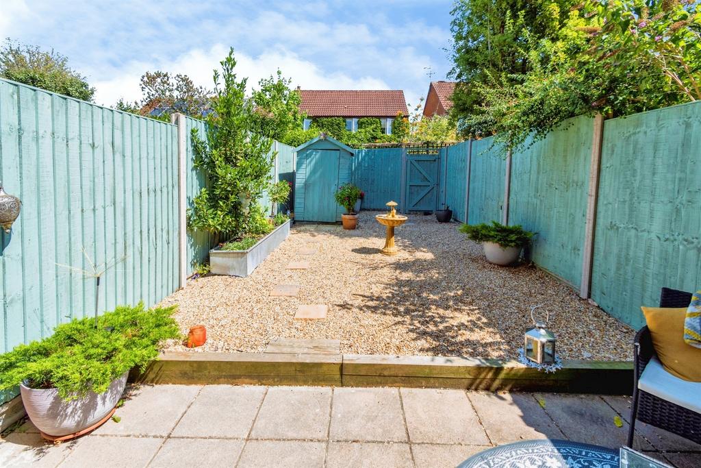 Patio view, garden
