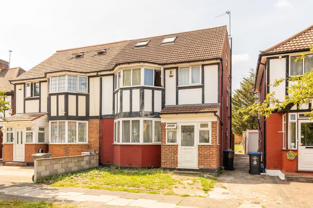 Semi-detached house exterior