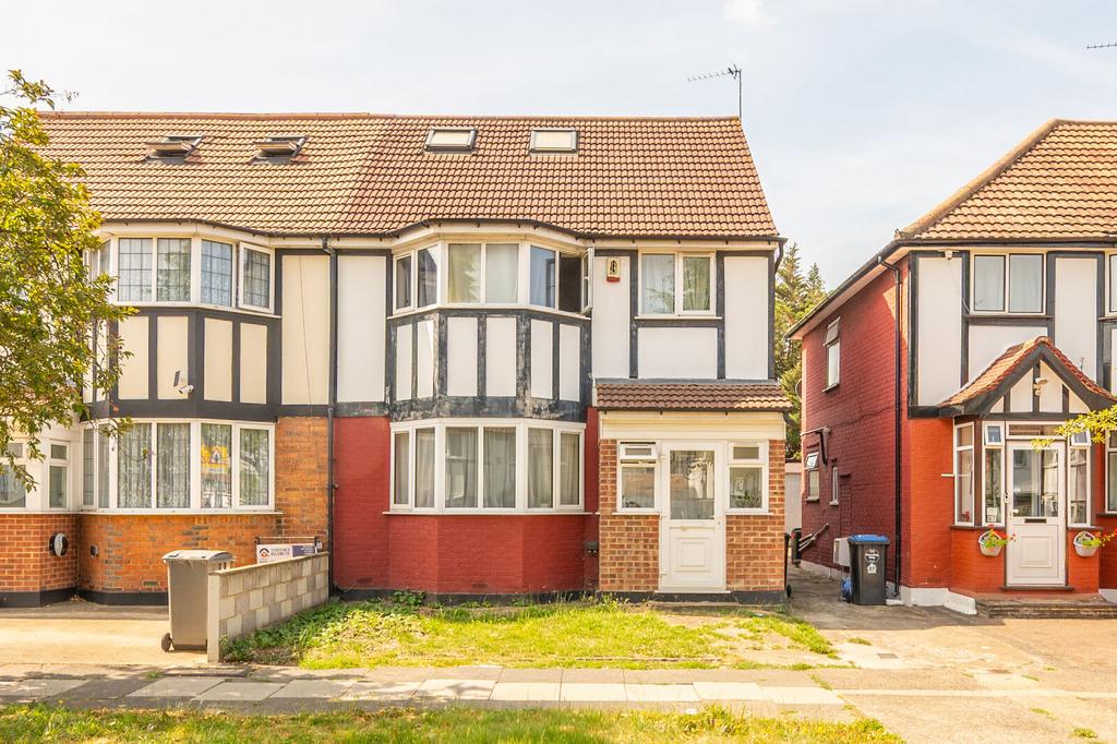 Semi-detached house exterior