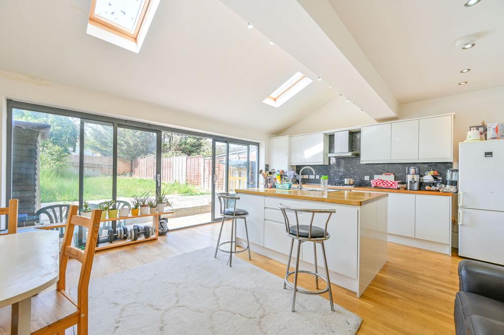 Open-plan living area, open plan living