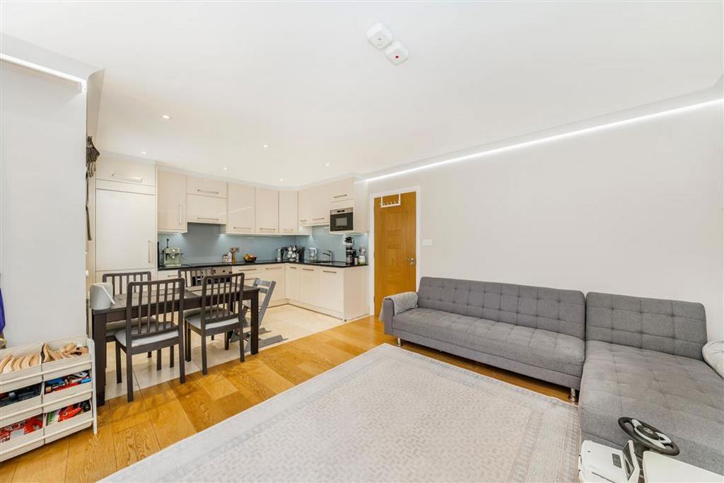 Open-plan living area, open plan living