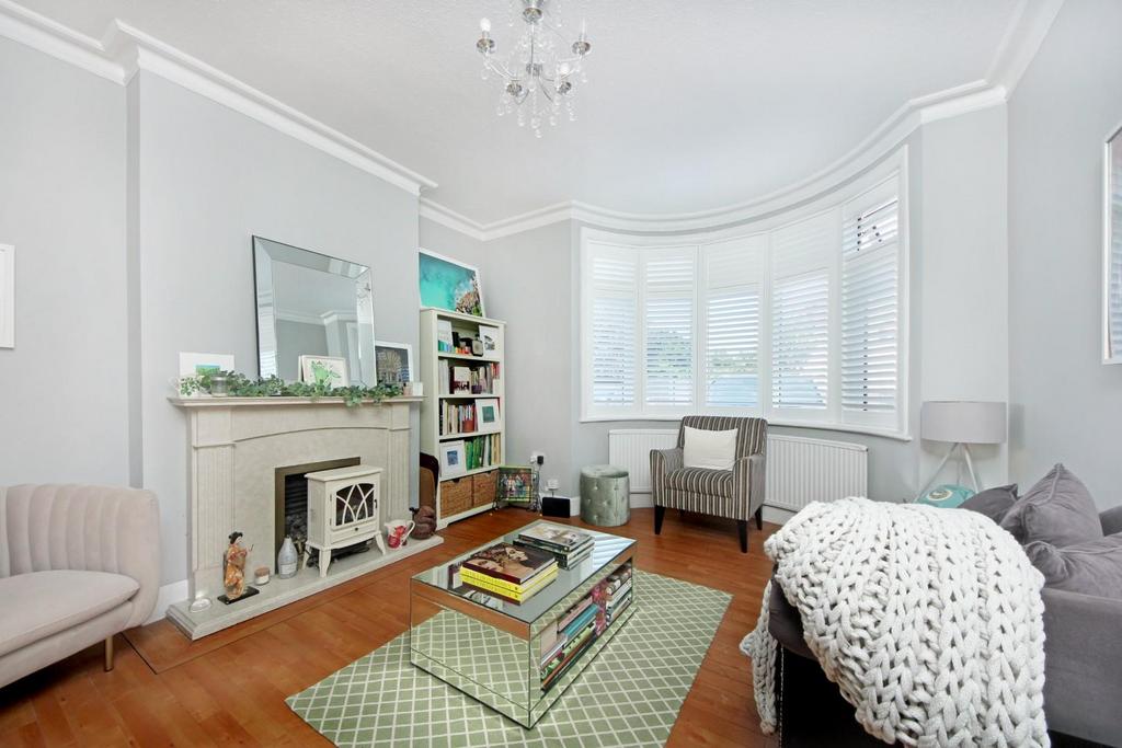 Living room, fireplace