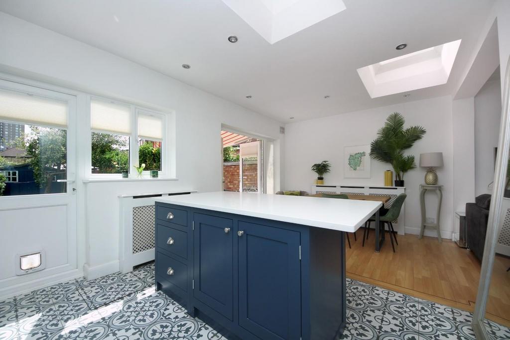 Open-plan living area
