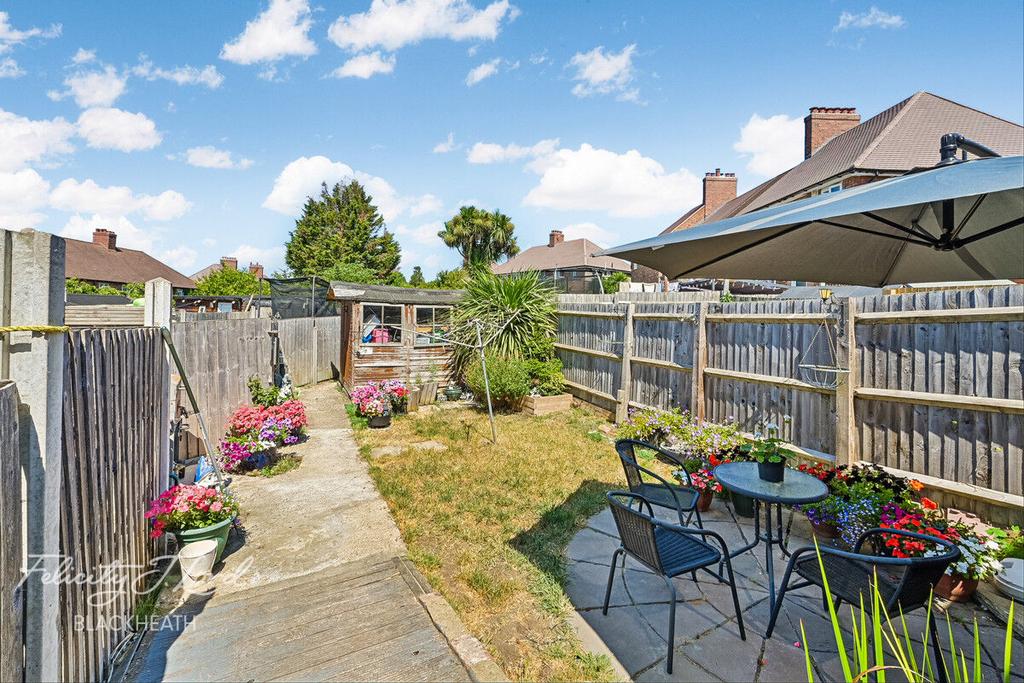 Patio view, garden