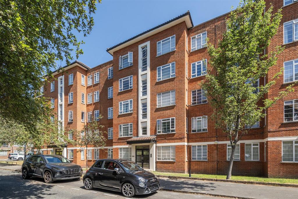 Apartment building facade, block of apartments