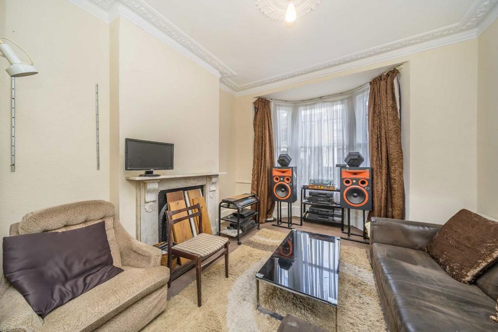 Living room, fireplace
