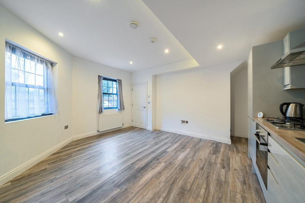 Open-plan living area