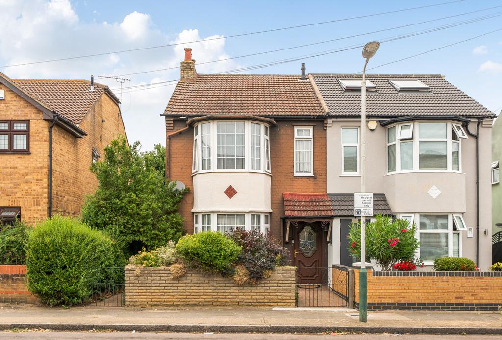 Semi-detached house exterior