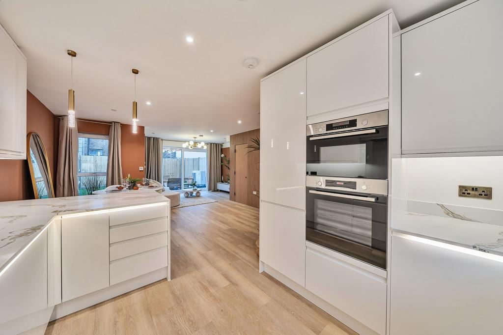 Kitchen, open plan living