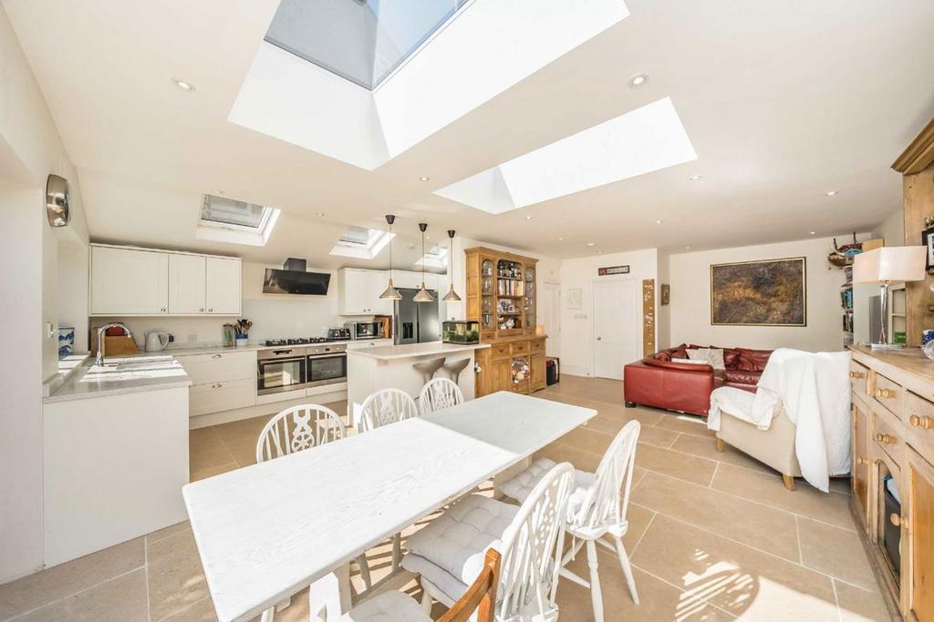 Open-plan living area, open plan living