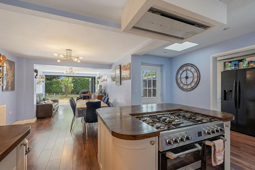 Kitchen, open plan living