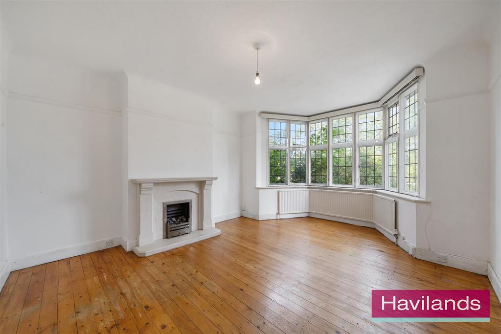 Living room, fireplace