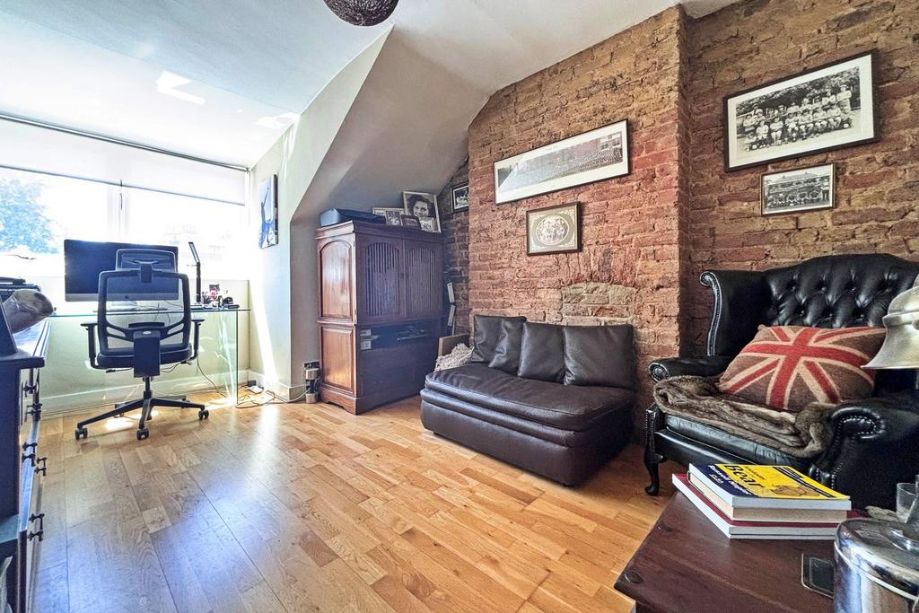Living room, fireplace