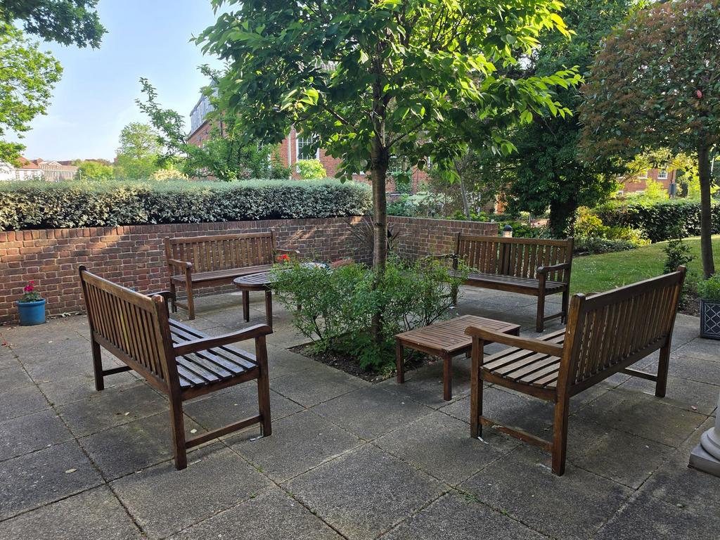 Courtyard, garden