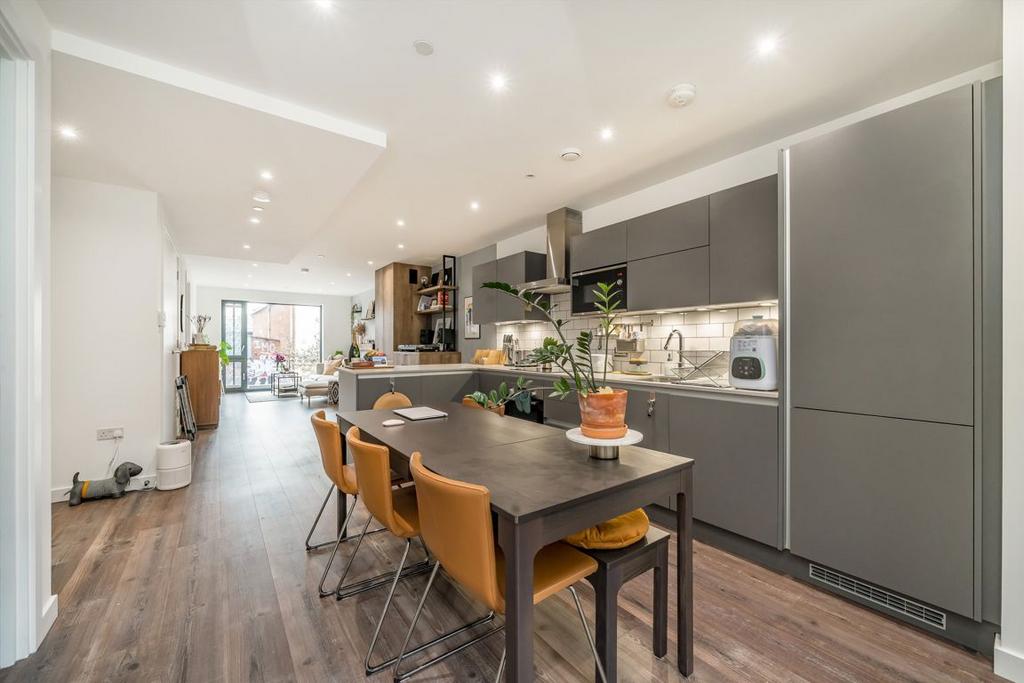 Open-plan living area, open plan living