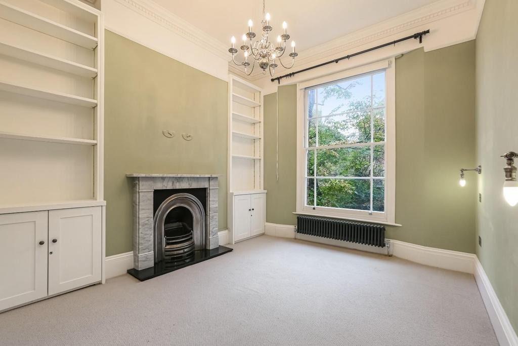 Living room, fireplace