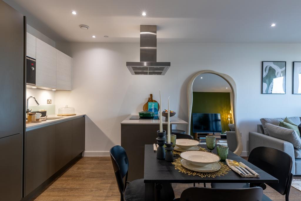 Open-plan living area