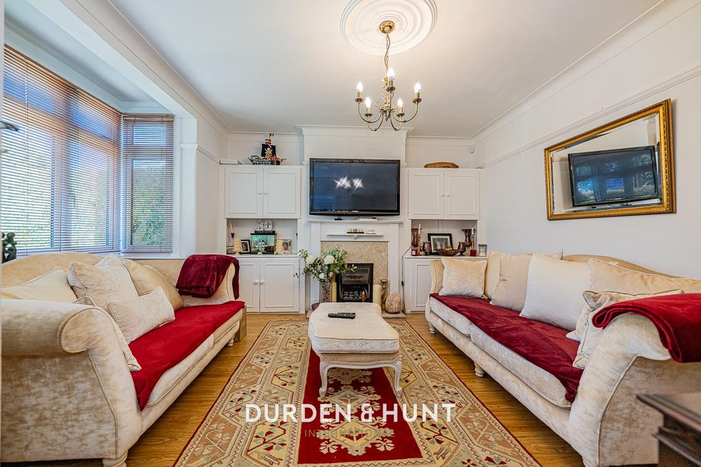Living room, fireplace