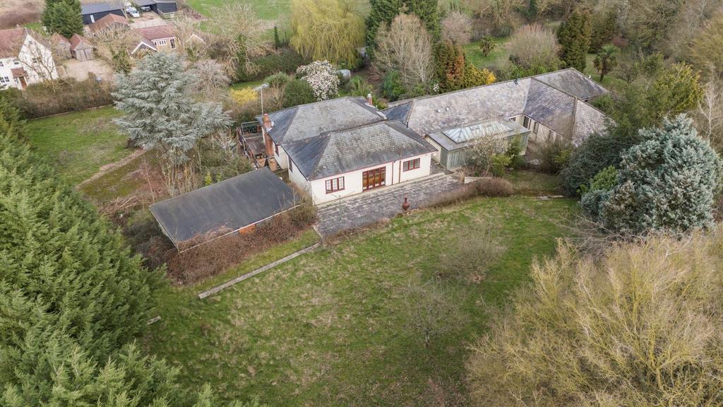 Aerial view, land