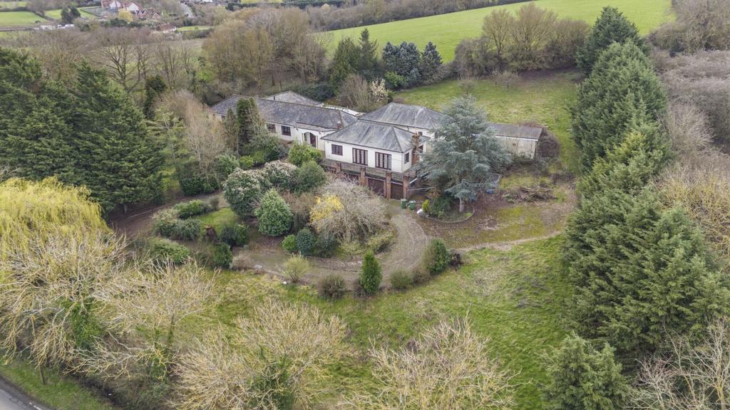 Aerial view, land