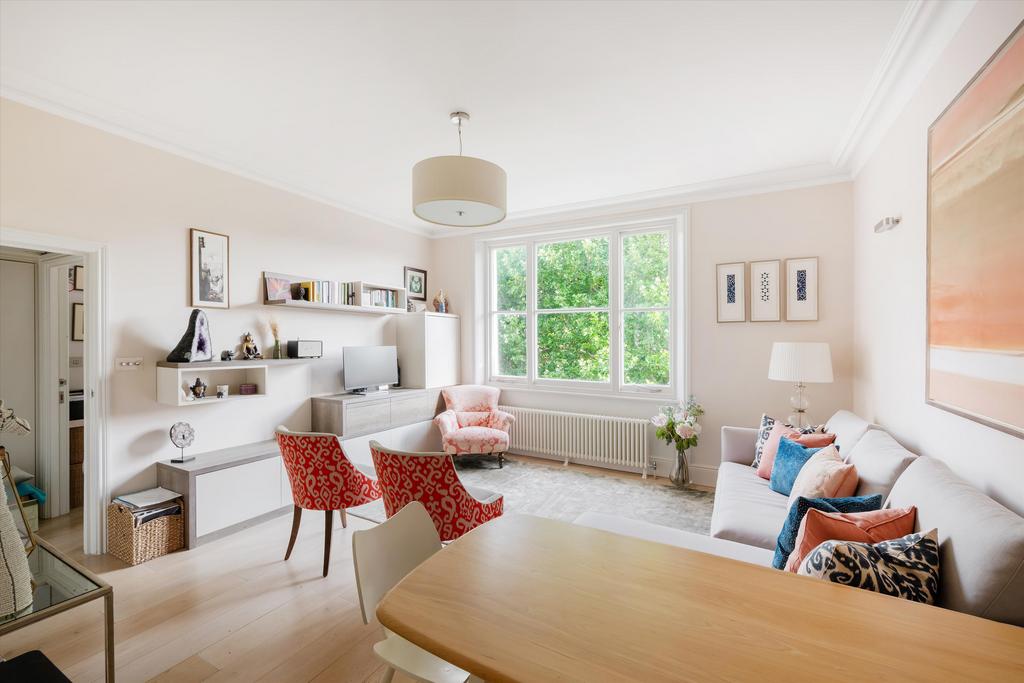 Open-plan living area, open plan living