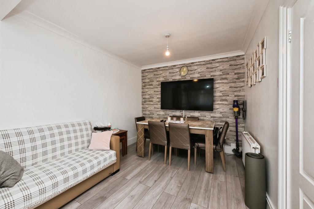 Open-plan living area