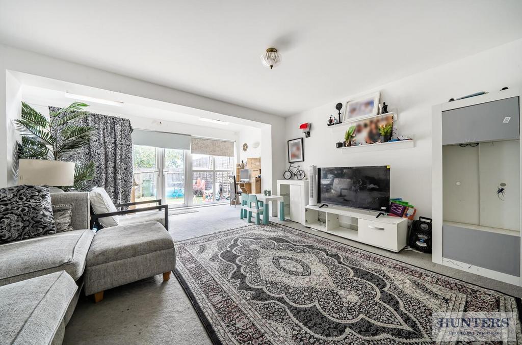 Open-plan living area, open plan living