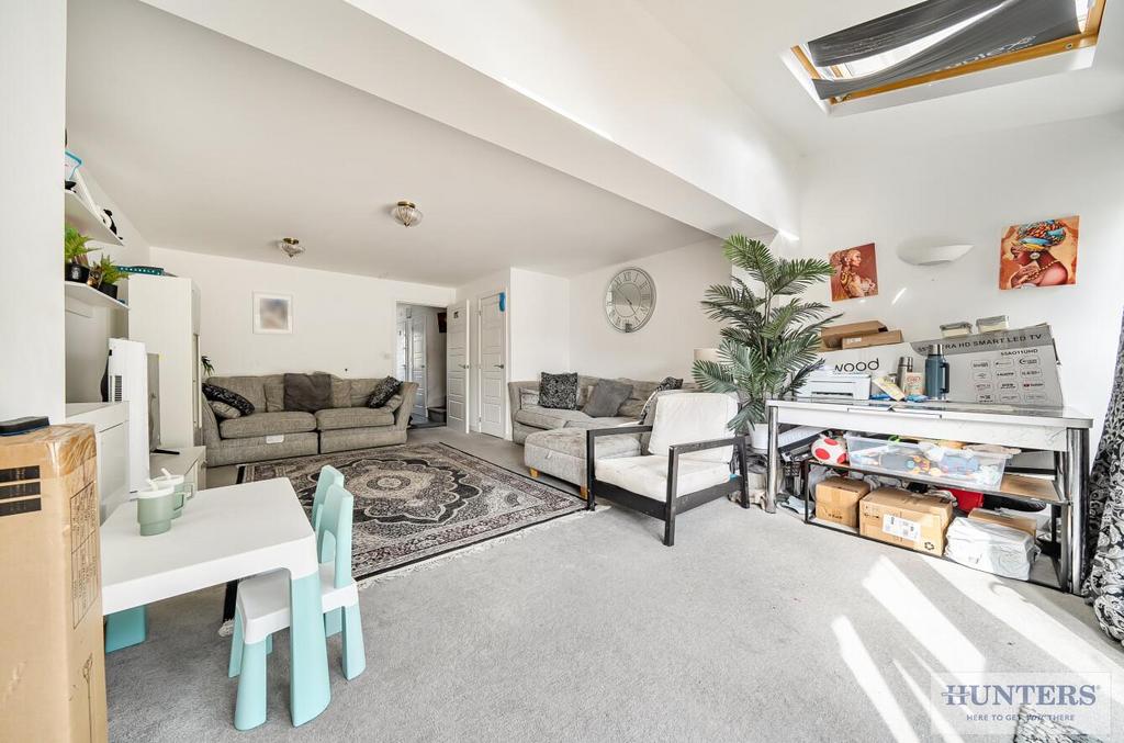 Open-plan living area, open plan living