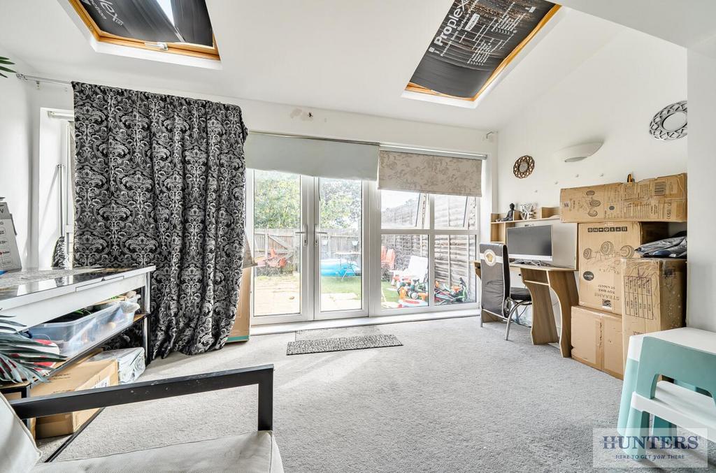 Open-plan living area