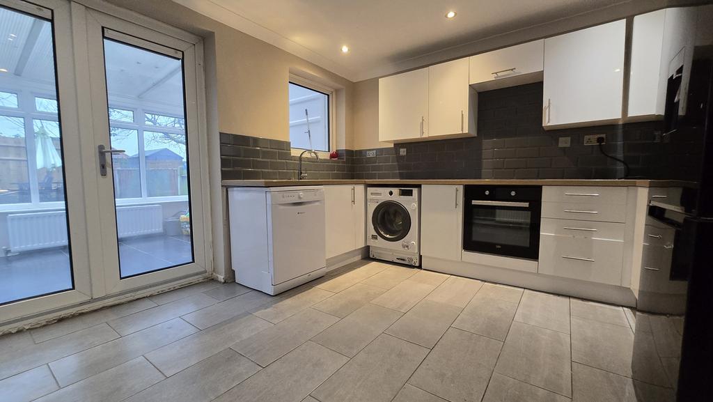 Kitchen, open plan living