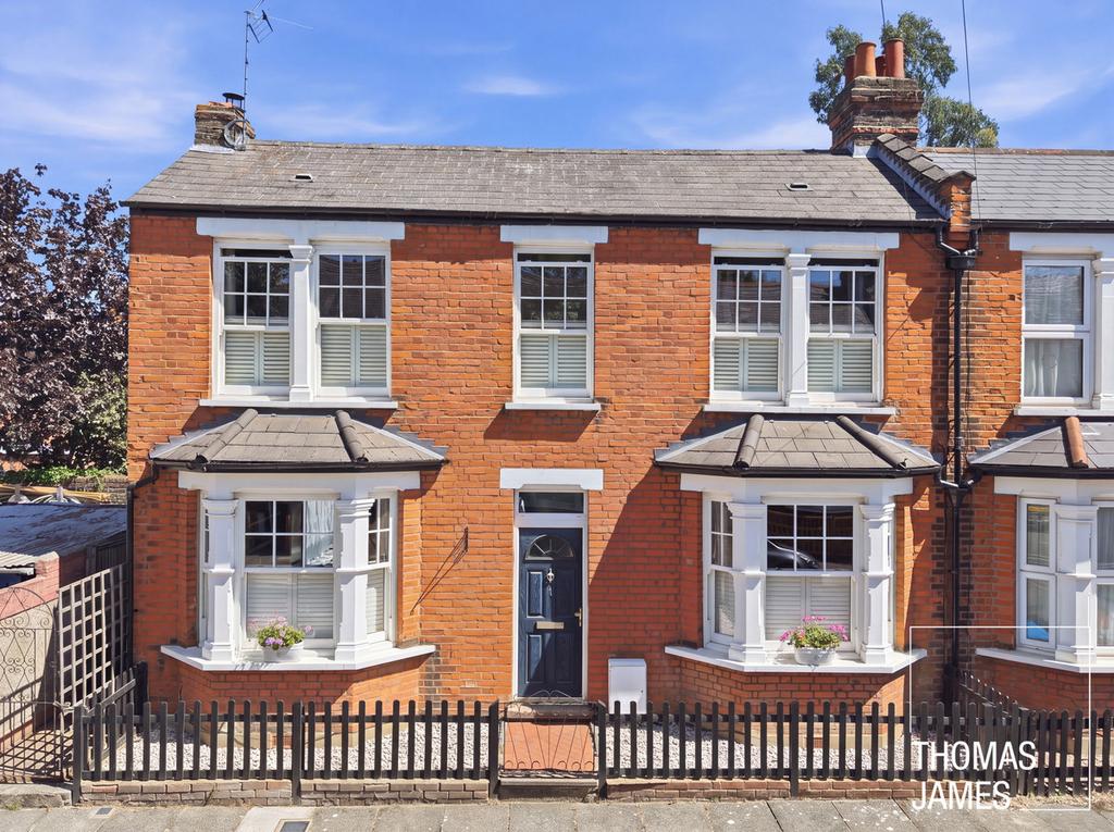 Terraced house exterior
