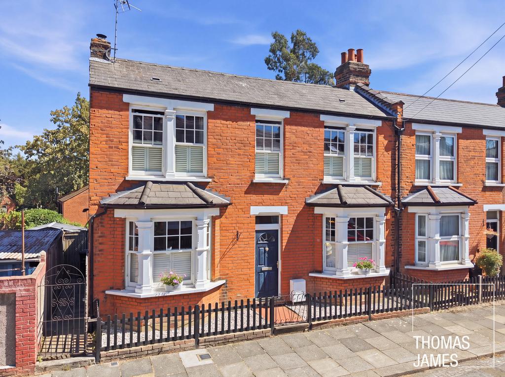 Terraced house exterior
