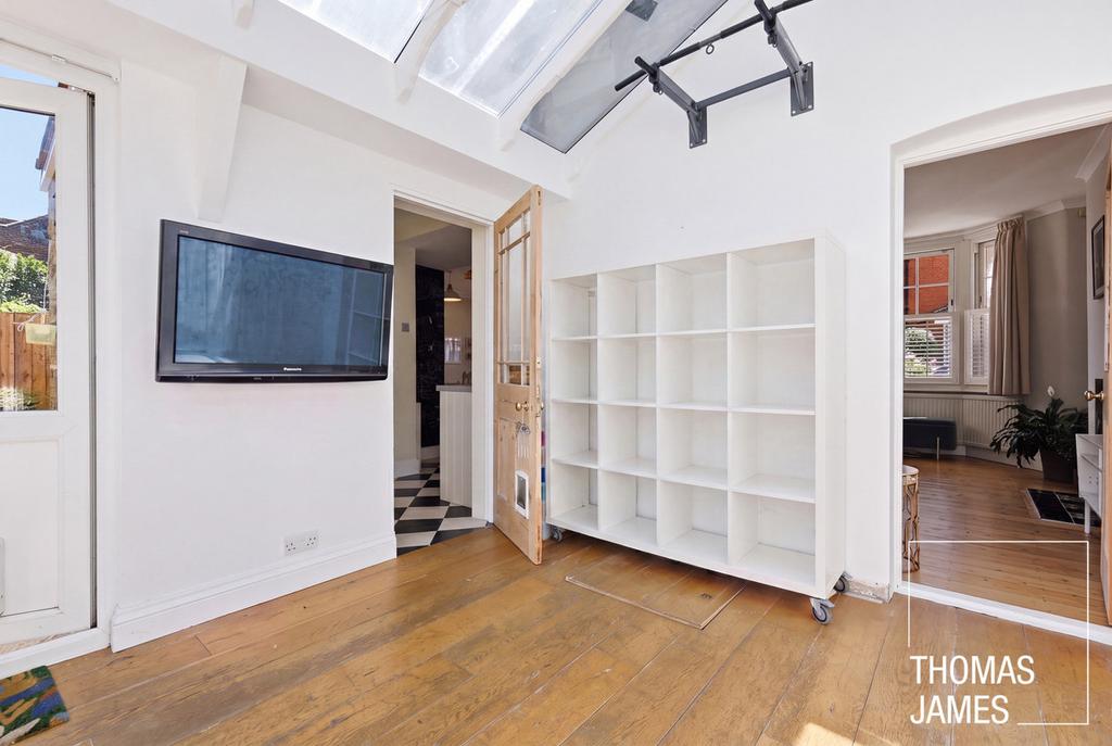 Open-plan living area